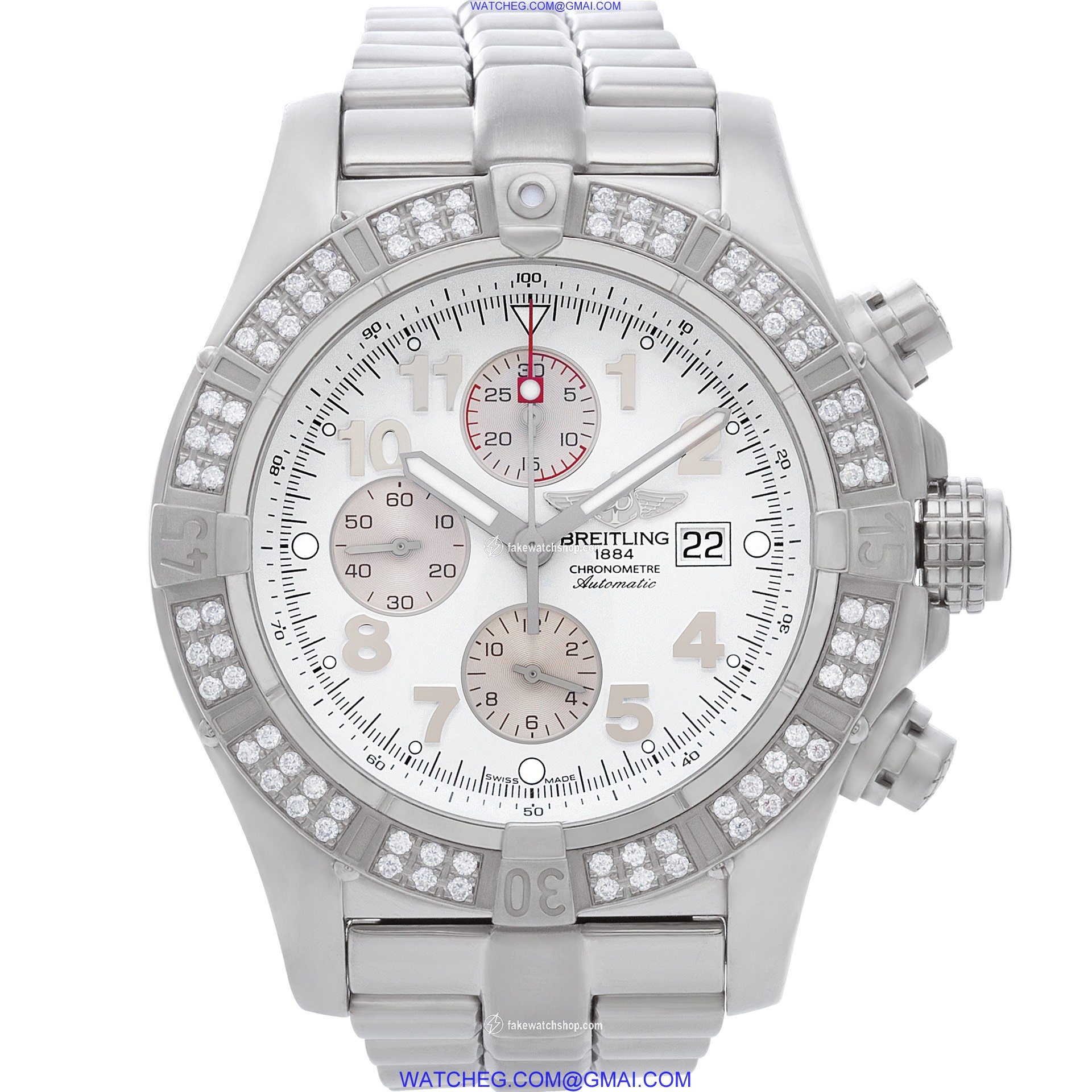 Breitling a1337053 Super Avenger Automatic Male Stainless Steel