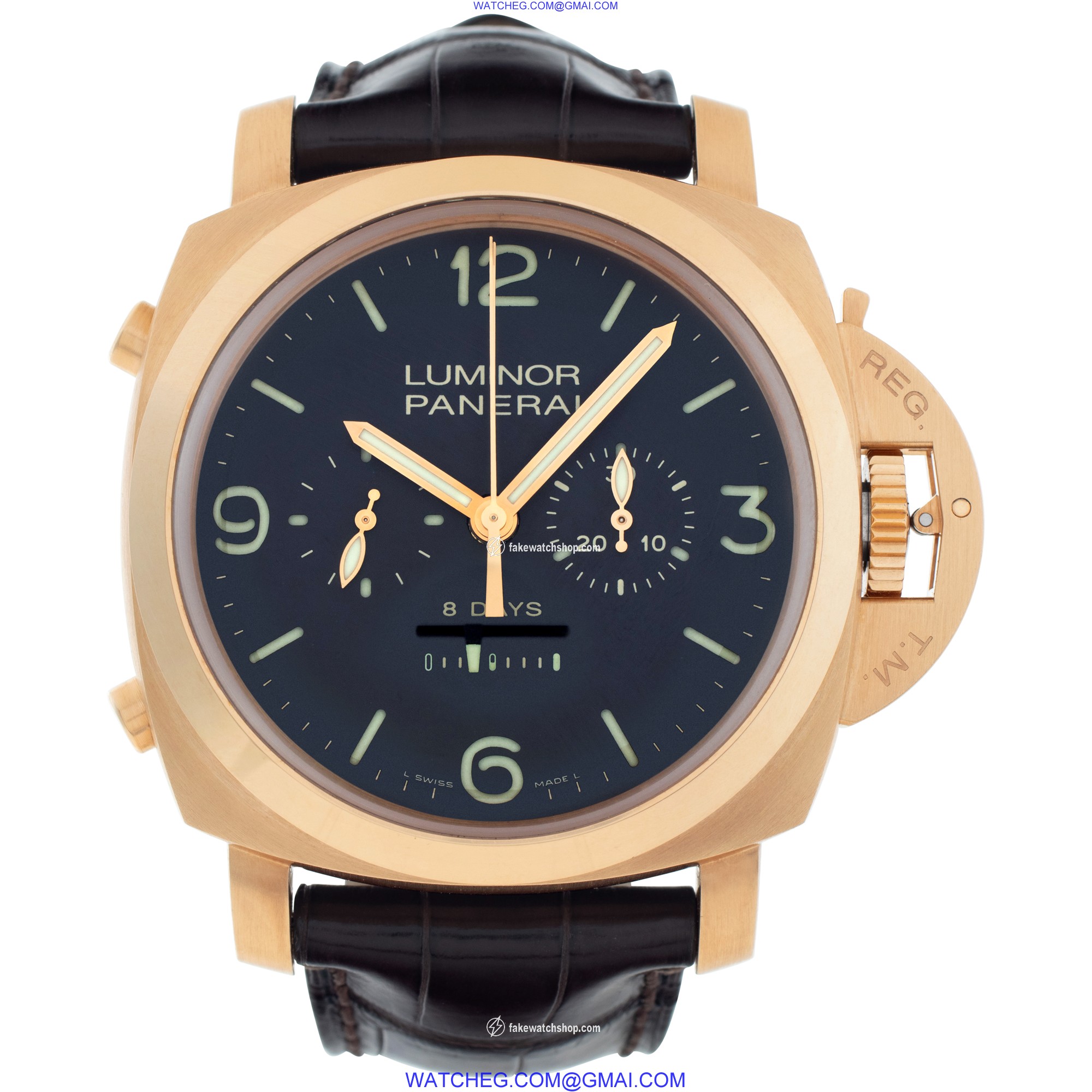 Panerai PAM00319 Luminor Manual Male 18k rose gold 2