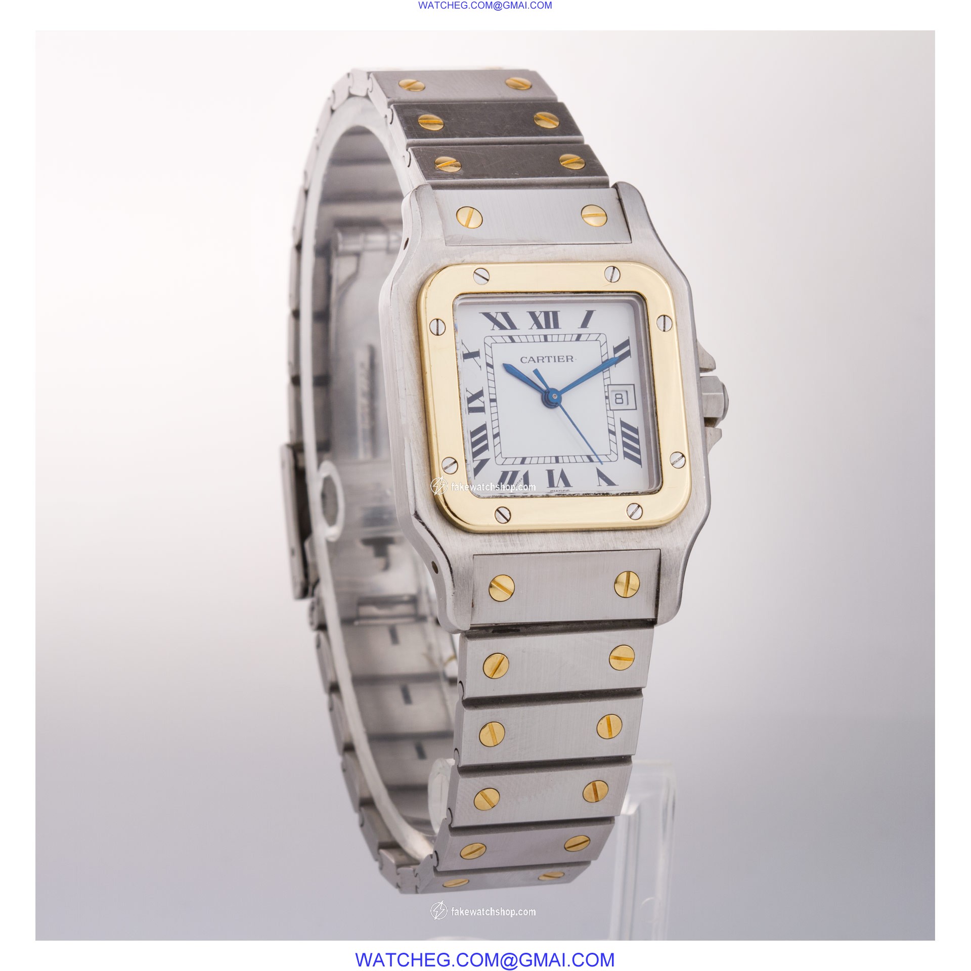 Cartier Cartier 1829 Santos Automatic Male 18k gold & Stainless Steel 3
