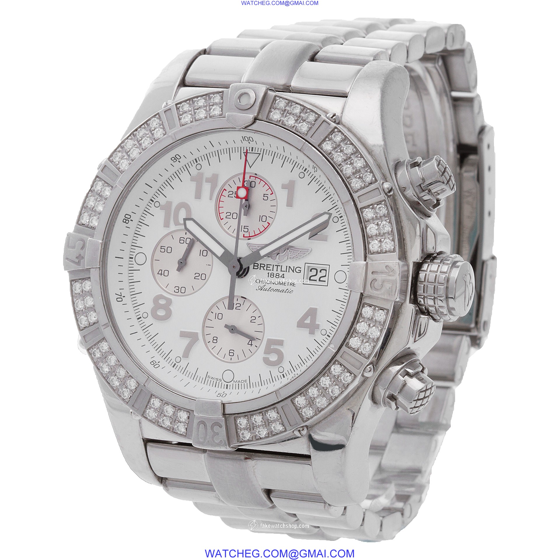 Breitling a1337053 Super Avenger Automatic Male Stainless Steel 3
