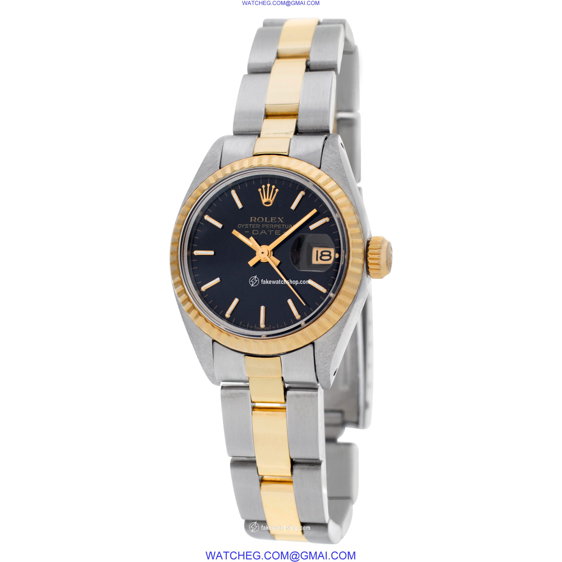 Rolex 6917 Date Automatic Female 18k gold & Stainless Steel 3
