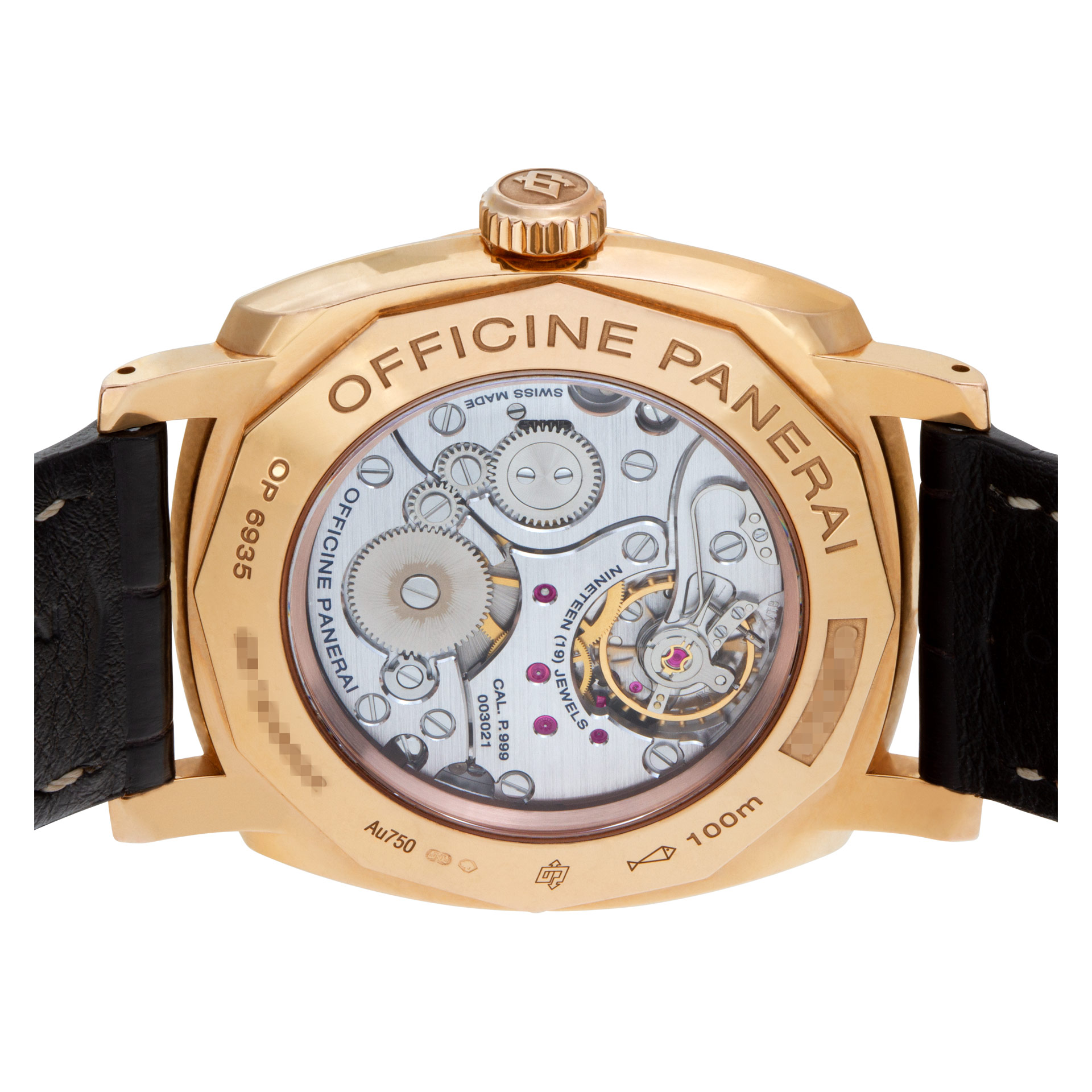 Panerai PAM 439 Radiomir Manual Male 18k rose gold 5