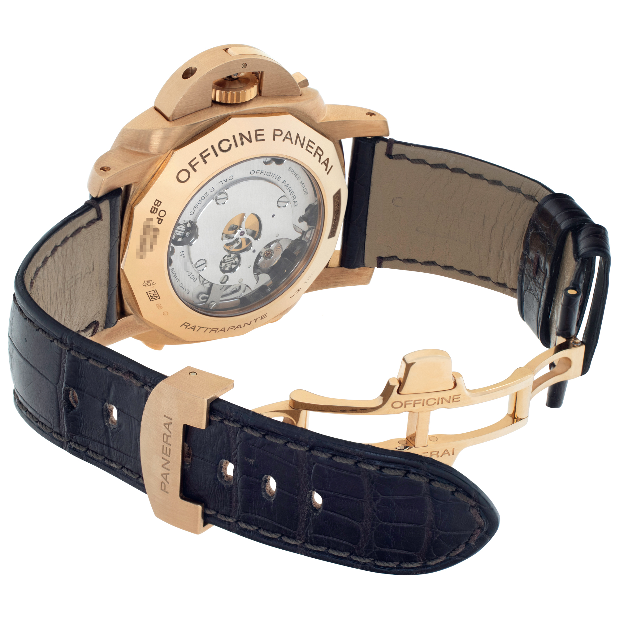Panerai PAM00319 Luminor Manual Male 18k rose gold 5