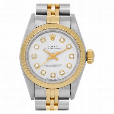 Rolex 67193 Oyster Perpetual Automatic Female Stainless Steel