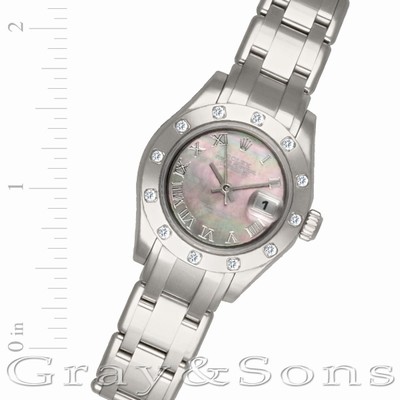 Rolex 80319 Pearlmaster Automatic Female 18k White Gold