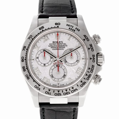 Rolex 1165519 Daytona Automatic Male 18k White Gold