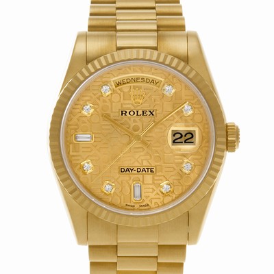 Rolex 118238 Day-Date Automatic Male 18k yellow gold
