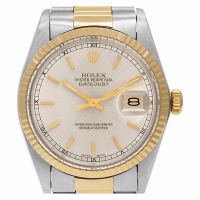 Rolex 16000 Datejust Automatic Male 18k gold & Stainless Steel