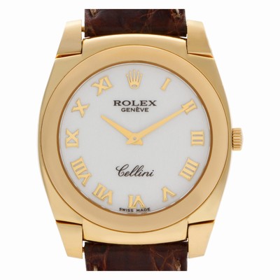 Rolex 5330/8 Cellini Cestello Quartz Male 18k yellow gold