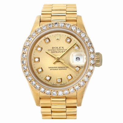 Rolex 69178 Datejust Automatic Female 18k yellow gold